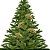 Kit 4 Enfeites Árvore Natal Mini Guarda Chuva Arabesco Glitter Dourado 12cm - Magizi - Imagem 3