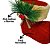 Bota Decorada Enfeite Árvore Natal Tricô Vermelho Pick e Berries 14cm - Magizi - Imagem 5