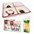 Kit Petisqueira Cerâmica Natal, Guardanapos Decorados e Palitos Petisco - Master Chirstmas - Imagem 1