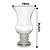 Vaso de Vidro Decorativo Transparente Natália 34cmx19cm - Mistral - Imagem 3