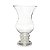 Vaso de Vidro Decorativo Transparente Natália 34cmx19cm - Mistral - Imagem 1