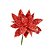 Jogo Pick Natal Folhagem Glitter Especial Vermelho 4 Unidades - Magizi - Imagem 3