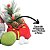 Papai Noel Pelúcia na Cerca Base Madeira Presentes e Pinhas- Master Christmas - Imagem 5