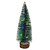 Jogo 2 Mini Pinheiro Iluminado Led Color Base Tronco Madeira 25cm - Art Christmas - Imagem 6