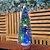 Kit 3 Mini Pinheiro Iluminado Led Color Base Tronco Madeira 25cm - Art Christmas - Imagem 3