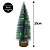 Kit 3 Mini Pinheiro Iluminado Led Color Base Tronco Madeira 25cm - Art Christmas - Imagem 4