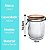 Jogo 2 Potes Vidro Hermético Versalhes Tampa Bambu Trava Black 800ml - Lehaví - Imagem 8