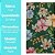Kit Guardanapo Decorado Verde Floral Luxo 40 Folhas 33cm - Tuut - Imagem 3