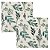 Kit 2 Pacotes Guardanapo Decorado Folhagens Folhas Duplas 33cm 40 Folhas - Tuut - Imagem 1