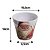 Kit 4 Vasos Cachepot Multiuso Estampa Natal Papai Noel 10cm - Magizi - Imagem 3
