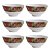 Jogo 6 Tigelas Bowl Melamina Prime Estampa Natalina 300ml - Magizi - Imagem 1