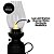 Lamparina Eletrônica Decorativa Vela Led Branco Quente 18cm - Magizi - Imagem 3