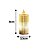 Jogo 8 Velas Eletrônicas Led Decorativa Acrílico Canelado 6cm e 8cm - Magizi - Imagem 5