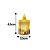 Jogo 8 Velas Eletrônicas Led Decorativa Acrílico Canelado 6cm - Magizi - Imagem 3