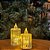Jogo 4 Velas Eletrônicas Led Decorativa Acrílico Canelado 6cm - Magizi - Imagem 2