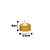 Kit 4 Velas Eletrônicas Glitter Dourado Natal Led 4cm - Magizi - Imagem 4