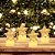 Kit 4 Velas Eletrônicas Estrela Aramada Dourado Natal Led 7cm - Magizi - Imagem 3