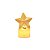 Kit 4 Velas Eletrônicas Estrela Aramada Dourado Natal Led 7cm - Magizi - Imagem 6