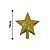 Ponteira Estrela Vidrilhos Glitter Dourado Prime 15cm - Magizi - Imagem 4
