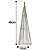 Jogo 2 Árvores Cone Aramado Champanhe Line Algodão Brilho Suave 40cm e 60cm - Magizi - Imagem 4