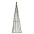 Árvore Cone Aramado Champanhe Line Algodão Brilho Suave 60cm - Magizi - Imagem 1