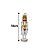 Kit 2 Quebra Nozes Decor Pendente 17cm Branco e Dourado Luxo - Magizi - Imagem 3