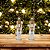 Kit 2 Quebra Nozes Decor Pendente 17cm Branco e Dourado Luxo - Magizi - Imagem 4