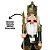 Quebra Nozes Decorativo Verde e Dourado Bastão Estrela 60cm Articulado - Magizi - Imagem 3