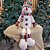 Jogo Boneco de Neve Sentado Perna Mole Em Pé 54cm Decor Lã Felpuda e Cachecol Crochê - E Christmas - Imagem 9