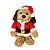 Cachorro Pelúcia Musical e Movimento Roqueiro Natal 30cm We Will Rock You - E Christmas - Imagem 1