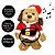 Cachorro Pelúcia Musical e Movimento Roqueiro Natal 30cm We Will Rock You - E Christmas - Imagem 2