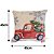 Jogo 4 Capas de Almofada Gobelin Natal 45x45cm Árvores e Carro Vintage - Magizi - Imagem 7