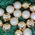 Jogo 16 Bolas Natal Rosê Textura Floco de Neves Brilho e Fosca 8cm - E Christmas - Imagem 5