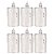 Jogo 6 Mini Velas Eletrônica Cristal LED Branco Quente 7,7cm - Art Christmas - Imagem 1