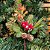 Kit 4 Galhos Pick Nevado Natal Pinhas Naturais, Berries e Folhagens 26cm - Art Christmas - Imagem 3