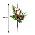 Kit 3 Galhos Pick Nevado Natal Pinhas Naturais, Berries e Folhagens 26cm - Art Christmas - Imagem 6