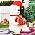 Urso Inflável Gigante Natal Com Presente Revestimento Pelúcia 1,2 metros - Art Christmas - Imagem 2