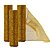 Kit 3 Telas Decorativa Fita Malha Tule Dourado Natal 25cm x 5 metros - Magizi - Imagem 1