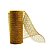 Kit 3 Telas Decorativa Fita Malha Tule Dourado Natal 15cm x 5 metros - Magizi - Imagem 6