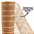 Kit 3 Telas Decorativa Fita Natal Malha Tule Sisal Flocos de Algodão 26cm x 5 metros – Magizi - Imagem 3