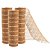 Kit 3 Telas Decorativa Fita Natal Malha Tule Sisal Flocos de Algodão 26cm x 5 metros – Magizi - Imagem 1