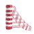 Kit 2 Telas Decorativa Fita Natal Malha Tule Listras Vermelho e Branco 26cm x 5 metros – Magizi - Imagem 5