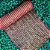 Kit 2 Telas Decorativa Fita Natal Malha Tule Listras Vermelho e Dourado 26cm x 5 metros – Magizi - Imagem 2