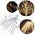 Cordão Chuva de Meteoro 8 Tubos 48cm 240 Leds Branco Quente 2 Metros - Wincy Natal - Imagem 3