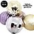 Kit 10 Bolas Mistas Premium Decoradas Natal Rosê Gold, Dourado e Lilás 6cm - Magizi - Imagem 5
