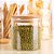 Kit 2 Potes Porta Mantimento Hermético Vidro Borossilicato Redondo Tampa Bambu 800ml - Lehaví - Imagem 2