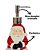 Porta Sabonete Líquido Cerâmica Papai Noel 300ml com Bico Cromado - Magizi - Imagem 2
