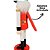 Quebra Nozes Soldado Decorado Madeira Vermelho e Preto 30cm Boca Articulada - Master Christmas - Imagem 4