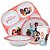 Kit Refeição Infantil Princesas Disney 5 Peças Prato Divisória, Prato Fundo, Tigela e Copo Melamina - Tuut - Imagem 3