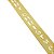 Suporte Para Guirlanda Metal Dourado Merry Christmas 31cm Encaixe Porta - Magizi - Imagem 5